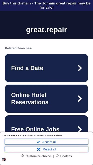 Screenshot of great.repair