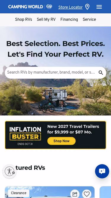 Screenshot of greatoutdoors.com