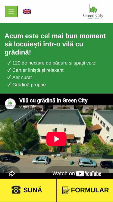 Screenshot of green-city.ro