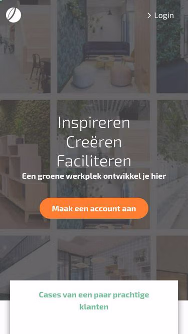 Screenshot of greencloud.nl