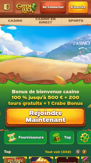 Screenshot of greenluck.info