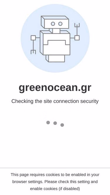 Screenshot of greenocean.gr