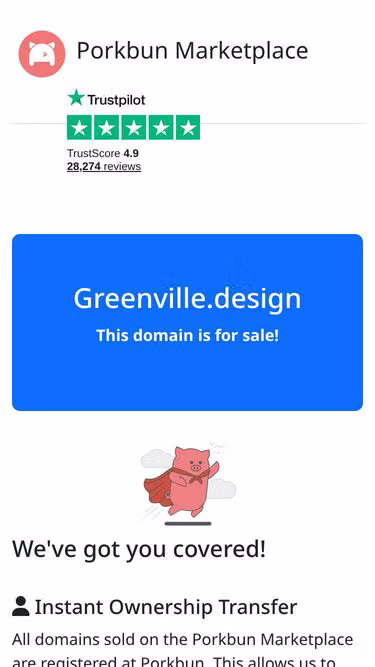 Screenshot of greenville.design