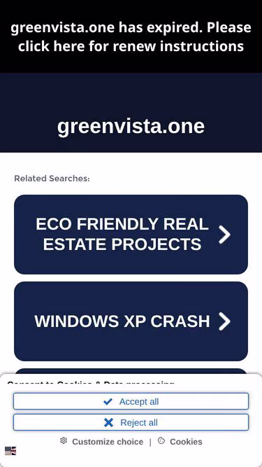Screenshot of greenvista.one