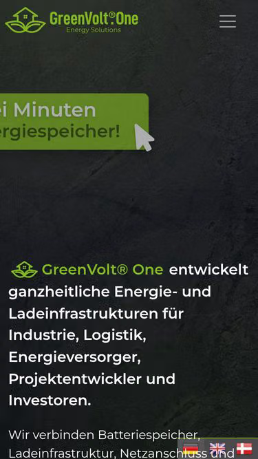 Screenshot of greenvolt.one
