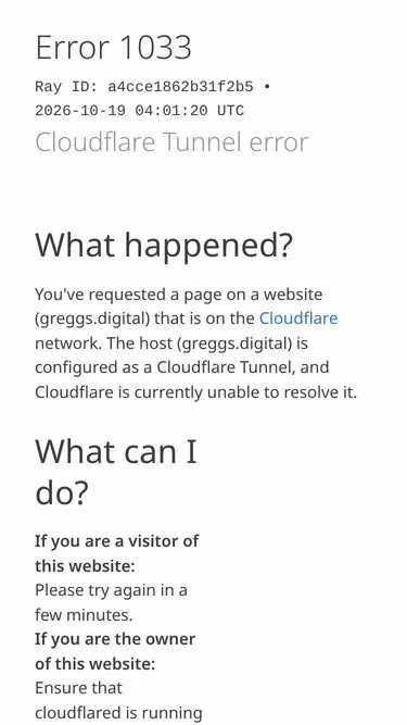 Screenshot of greggs.digital