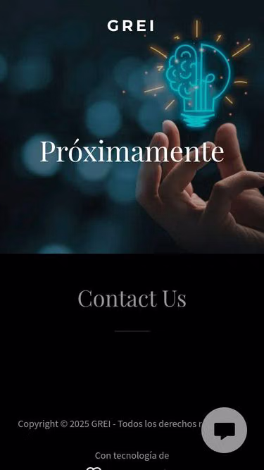 Screenshot of grei.com.mx