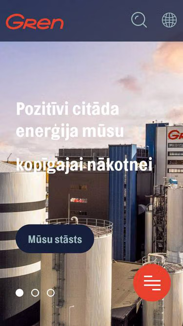 Screenshot of gren.lv