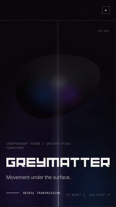 Screenshot of greymatter.events