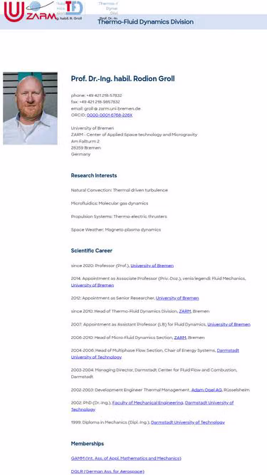 Screenshot of groll.name