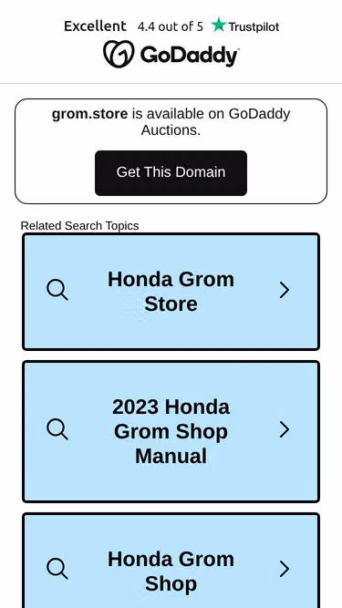 Screenshot of grom.store