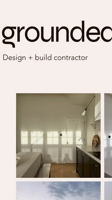 Screenshot of grounded.studio