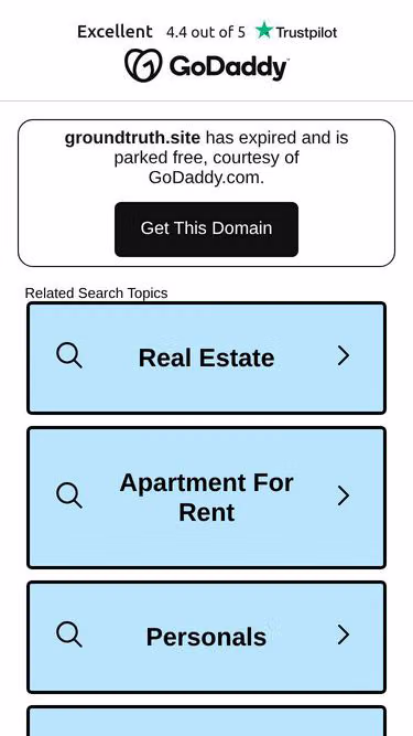 Screenshot of groundtruth.site