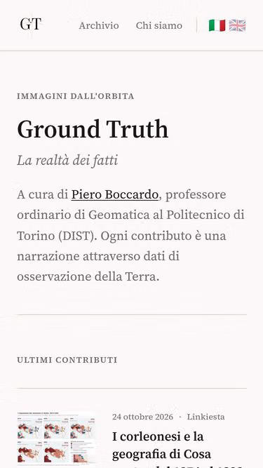 Screenshot of groundtruth.space
