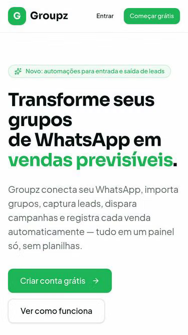 Screenshot of groupz.shop