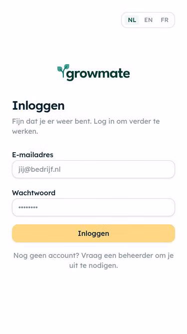 Screenshot of growmate.me