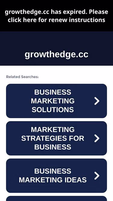 Screenshot of growthedge.cc