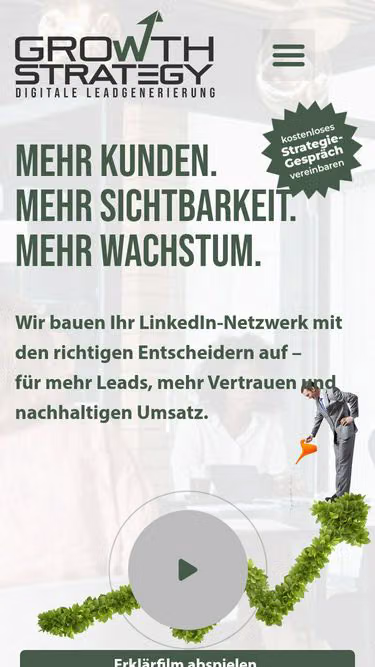 Screenshot of growthstrategy.ch