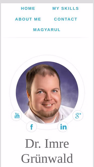 Screenshot of grunwald.cv