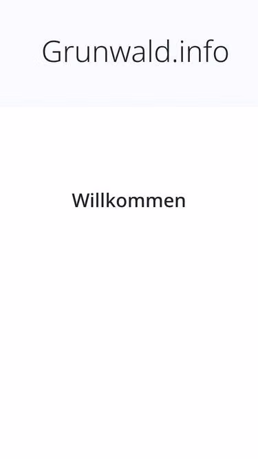 Screenshot of grunwald.info