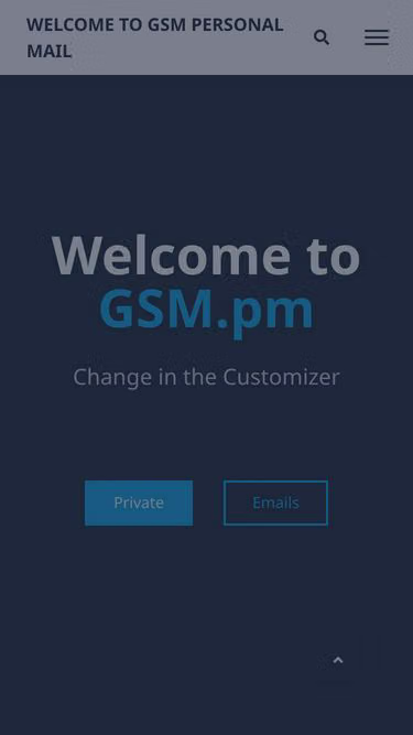 Screenshot of gsm.pm