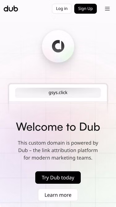 Screenshot of gsys.click