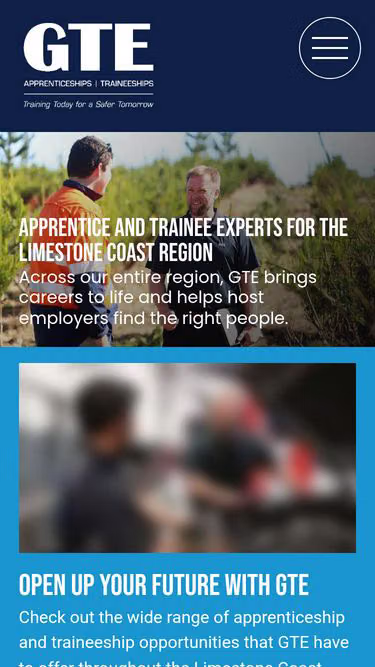 Screenshot of gte.org.au