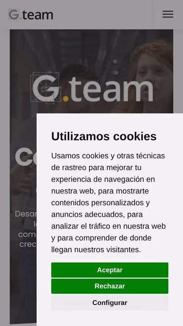 Screenshot of gteam.es