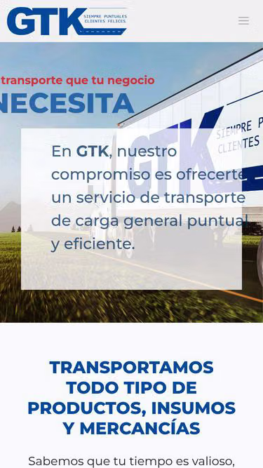 Screenshot of gtk.com.mx