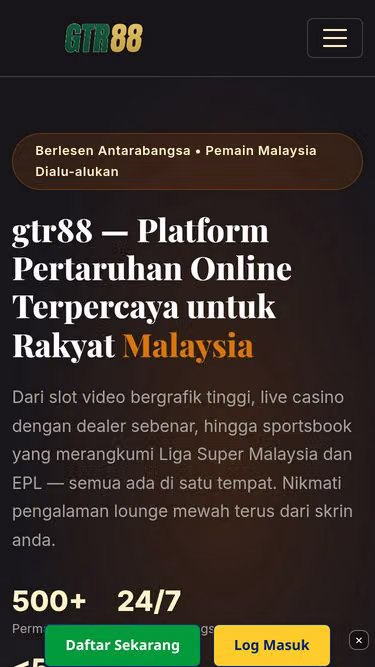 Screenshot of gtr88.bar