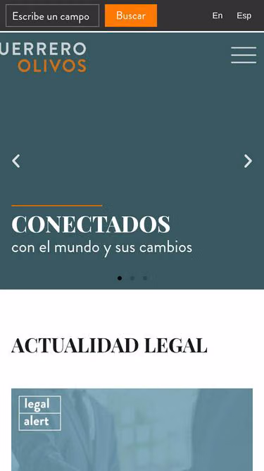 Screenshot of guerrero.cl
