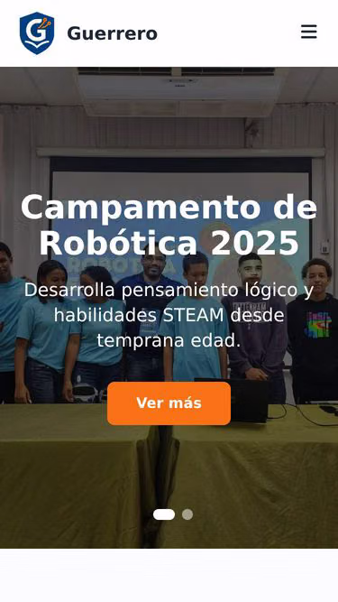 Screenshot of guerrero.com.do
