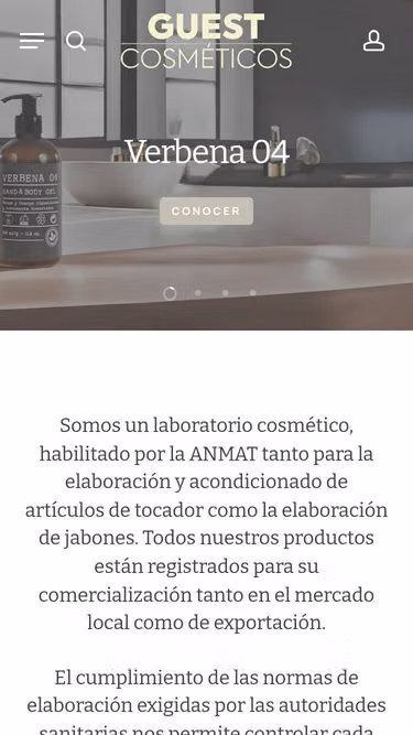 Screenshot of guest.com.ar