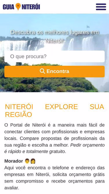 Screenshot of guia.niteroi.br