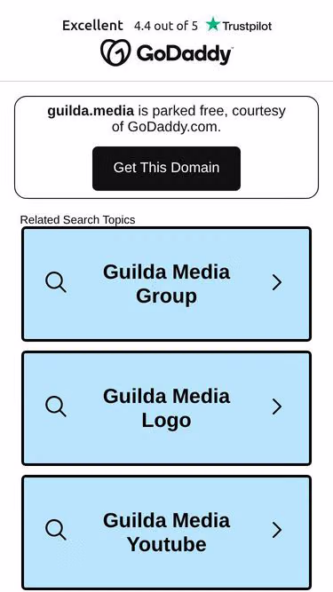 Screenshot of guilda.media