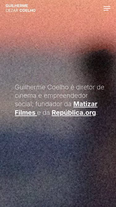 Screenshot of guilherme.page