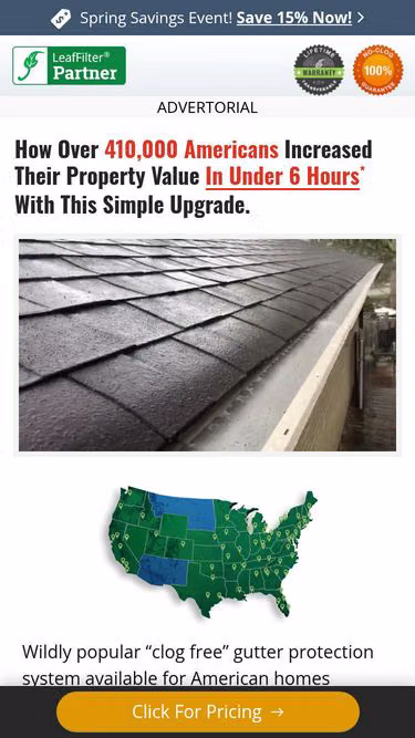Screenshot of gutters.tv