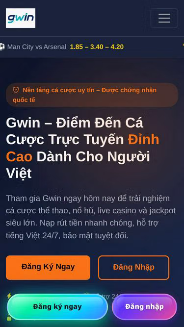 Screenshot of gwin.team