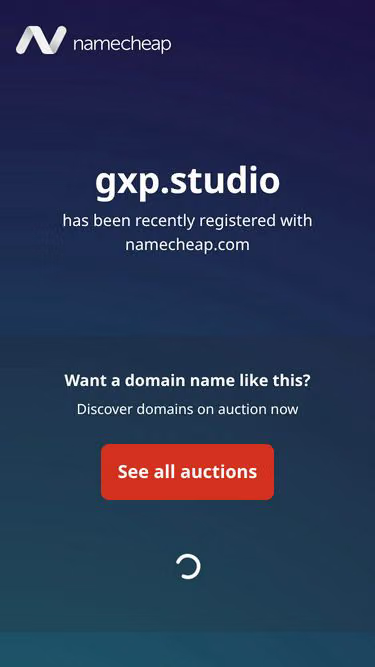 Screenshot of gxp.studio