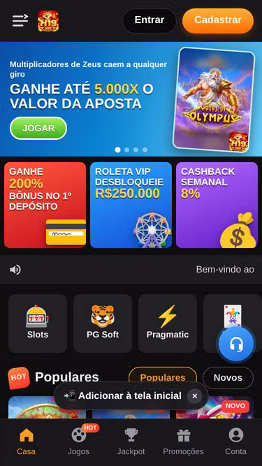 Screenshot of h19.com.br