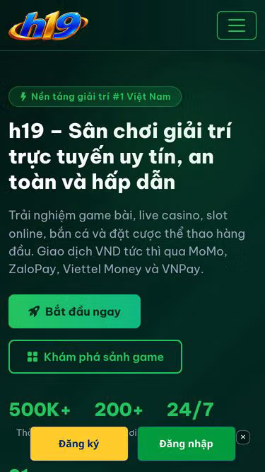Screenshot of h19.ng