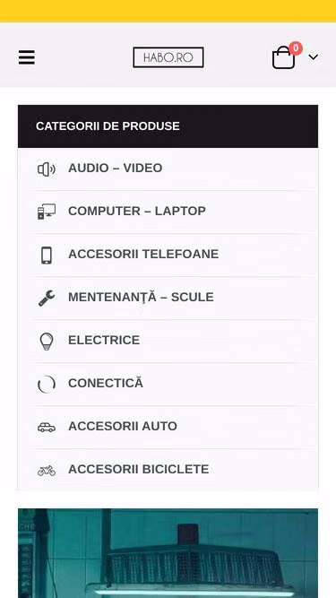 Screenshot of habo.ro