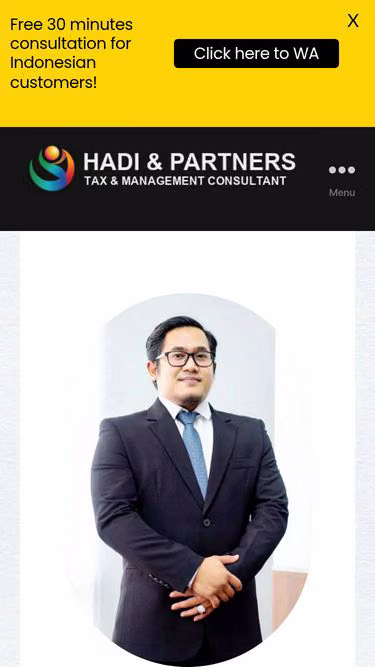Screenshot of hadi.co.id