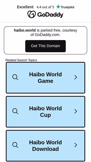 Screenshot of haibo.world