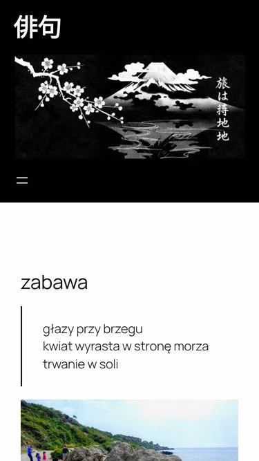 Screenshot of haiku.best