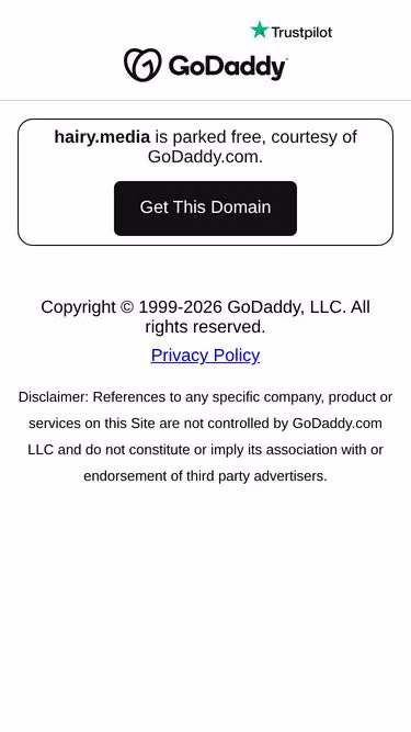 Screenshot of hairy.media