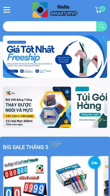 Screenshot of halin.vn