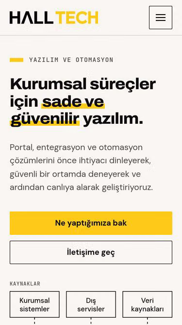 Screenshot of halltech.com.tr