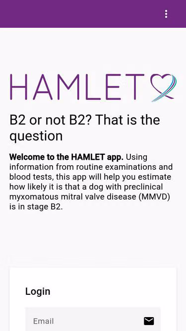 Screenshot of hamlet.vet