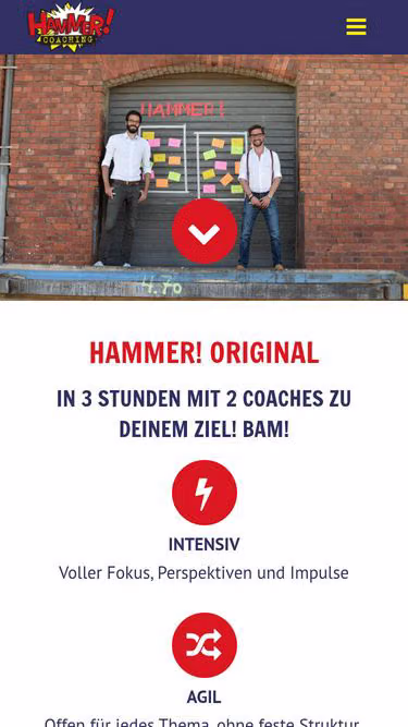 Screenshot of hammer.works